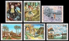 Monaco #YT967-YT972 MNH 1974
