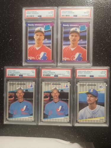 Fleer and donruss randy - and,
