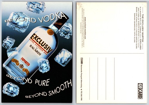 Cartolina ghiaccio vodka - cartolina,