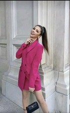 ZARA fuchsia pink double