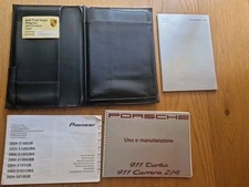 Porsche 911 964 Carrera 2 4 Turbo Libretto Uso Manutenzione Set
