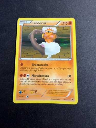 Landorus 101 holo ita - 74/101,