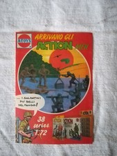 PUBBLICITA' ORIGINALE ADVERTISING SOLDATINI "ACTION" A-TOYS anni 80