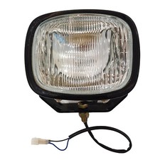 Lampada aratro nero 12v Massey Ferguson Tafe Jcb luce trattore 1000 1200 100 200