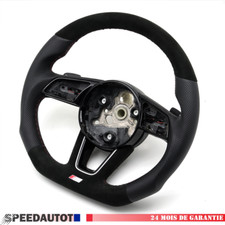 Volante Appiattito Audi S-Line A3 S3 A4 B9 S4 A5 S5 8W DSG Scambio Standard