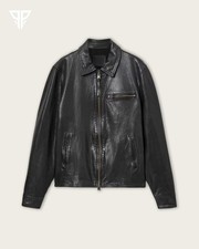 Giacca uomo nera vintage in