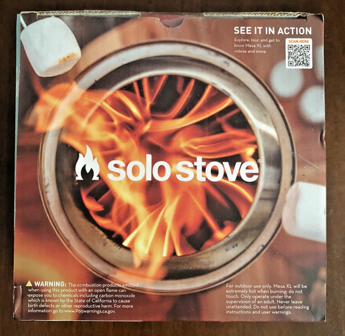 Stufa solo mesa senza fumo - mesa, xl