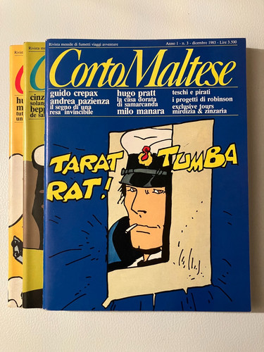 Rivista corto maltese annate - maltese,