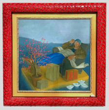 Gioxe De Micheli, Dipinto Olio
