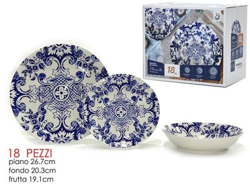 Set servizio piatti 18 - piatti,