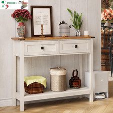 Tavolo consolle con 2 cassetti