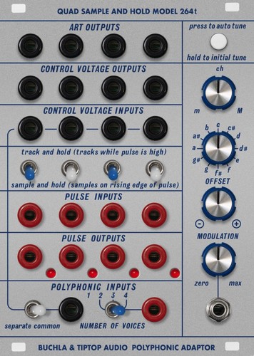Tiptop audio buchla 264t quad - audio,