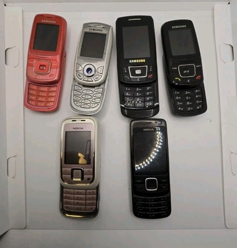 Mixed mobile phone job lot - phone, x6