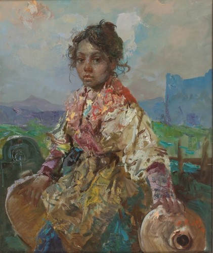 Dipinto giacomo moretti - moretti,