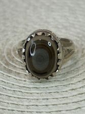 Raro antico anello in argento