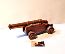 Cannone in metallo marcato GP Made in Italy scala 1:32 lungo cm 12 alto cm 4