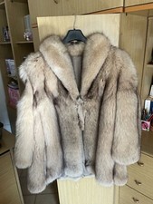 Vera pelliccia volpe Canadese Ambra