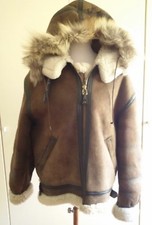 AVIREX B-3 HOODED VINTAGE