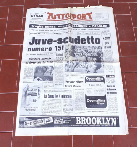 Tuttosport maggio 1973 - 21, juve