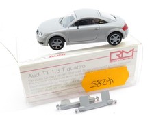 345HO /12 - Rietze H0 - Audi TT 1.8 T quattro grigio pietra - con scatola originale