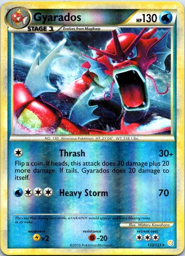 Gyarados 123 - (rosso), holo