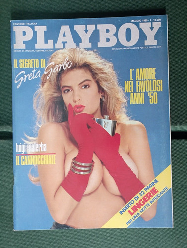 Playboy maggio 1989 - maggio, greta