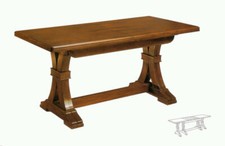 Mar.c.a. Design Tavolo Fratino Allungabile Arte Povera Noce Scuro Tanganica