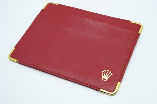 Portacarta rolex codice rosso - rolex,