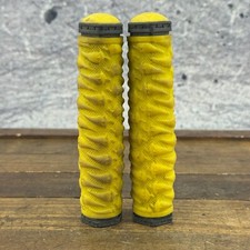 Salsa PepperJacks Grips Giallo Vintage Pepper Jacks 90s MTB 5 in 22,2 mm TAPPI
