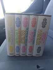 Cofanetto 5 VOLUMI-Cucina, Vino-Cocktail-Ricette Veronelli 1974 Ed Rizzoli
