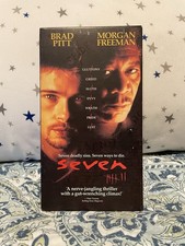 Seven VHS Tape Brad Pitt