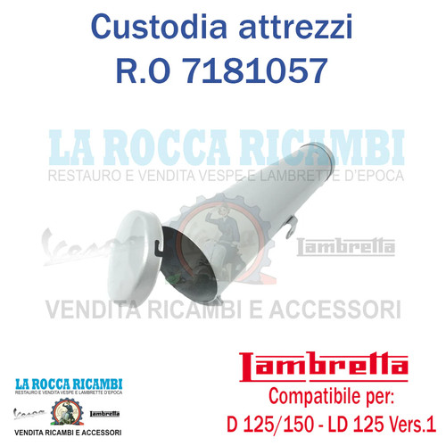Porta attrezzi lambretta - lambretta, d