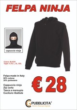 Felpa ninja stadio ultras con - ninja,