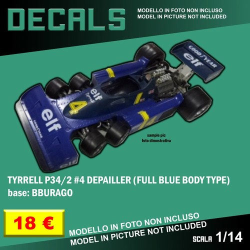 Decals repro tyrrell p34 4 - decals,