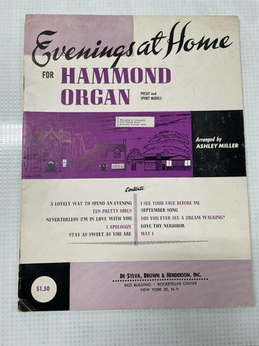 Serata casa per organo - per,