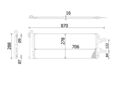 Mahle radiatore clima con - clima,