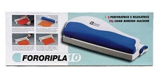 PERFORATRICE E RILEGATRICE A SPIRALI FORORIPLA10 TOSINGRAF 