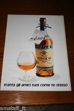 AQ20=1972=STOCK 84 BRANDY=PUBBLICITA'=ADVERTISING=WERBUNG=