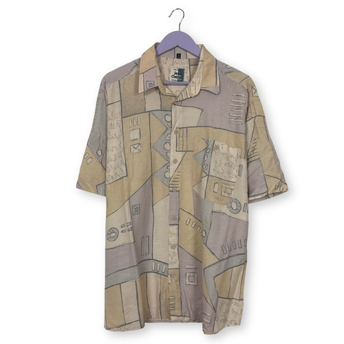 Camicia vintage multicolore - vintage,