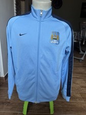 Giacca Manchester City Nike – Taglia L – Celeste/Blu Navy 2014