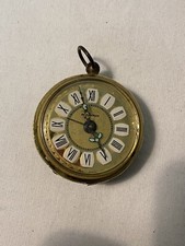 Orologio Da Taschino Vintage, West Germany, Ottone Dorato Blessing Bloccato