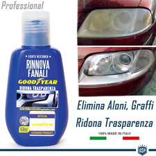 Pulisci Fari Opachi PROFESSIONALE Goodyear Ripristina Lucida Fanali ingialliti