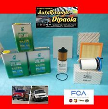 KIT TAGLIANDO ORIGINALE FIAT 500X JEEP RENEGADE 1.6 2.0 CRD MULTIJET SELENI 5W30