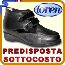 SCARPE SCARPONCINO LOREN NERO