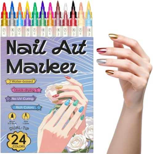Penna doodle per unghie 24 - doodle,