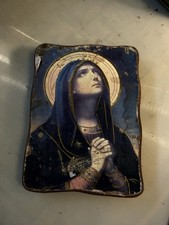 QUADRETTO LEGNO MARIA