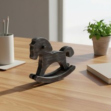 Cavallo dondolo legno - cavallo,