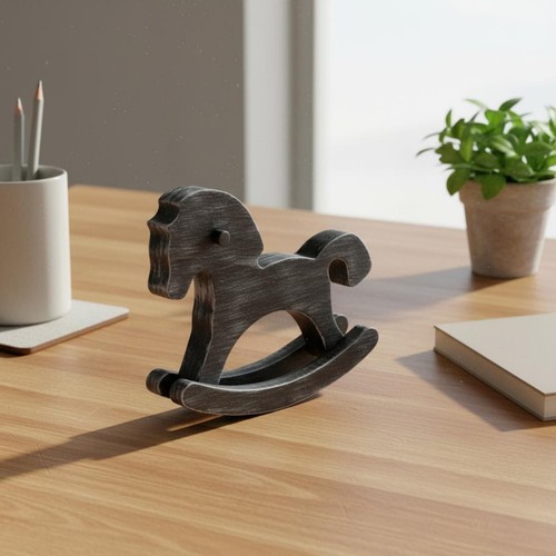 Cavallo dondolo legno - cavallo,