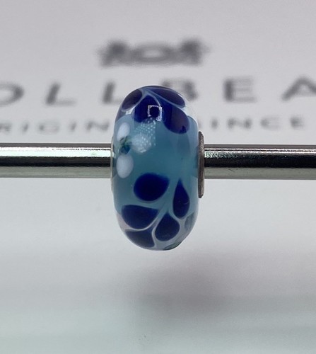 Trollbeads petali blu perla - trollbeads,