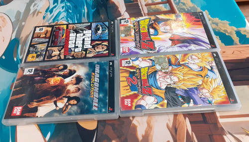 Lotto sony psp dragon ball - psp, 1